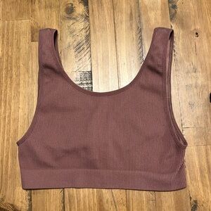 Aritzia Sunday Best ribbed tank top large